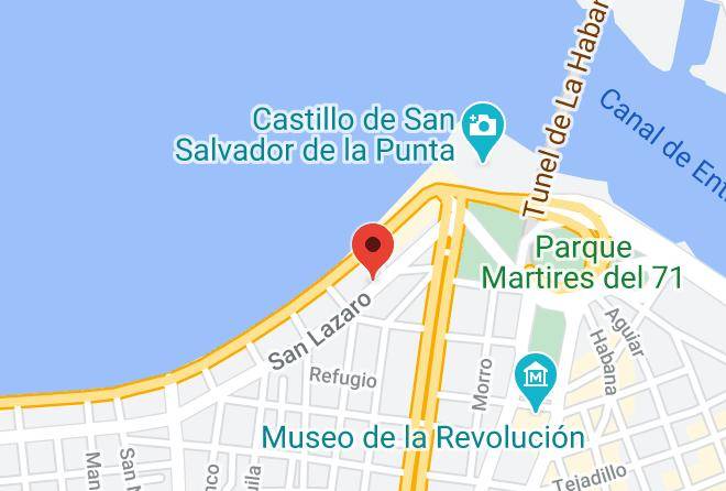 Casa Cosi San Lazaro Xvii Map