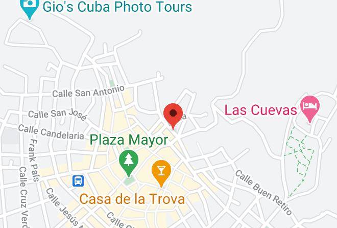 Trinidad - Casa D' La Popa Maps