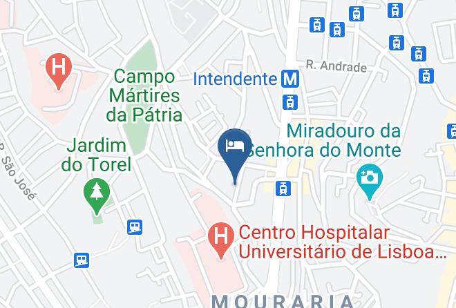 Lisbon - Casa Da Ermida Maps