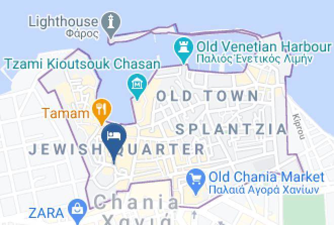 Khania - Casa Dasyra Maps