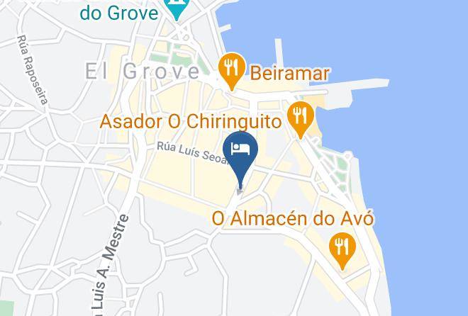 Pontevedra - Dominguez Hotel Maps