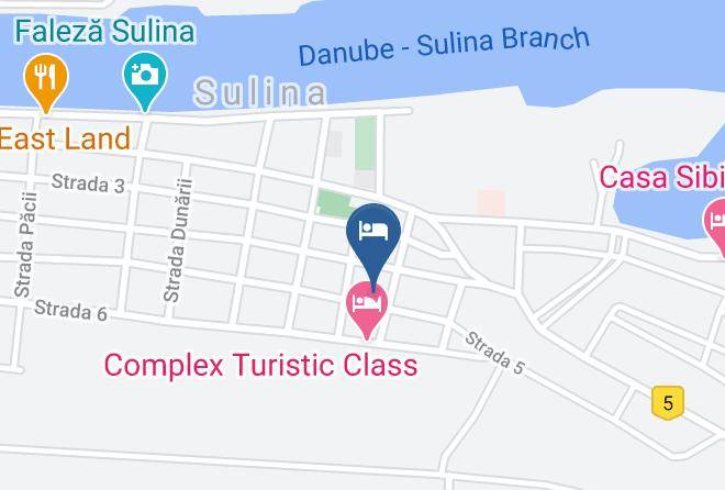 Sulina - Casa De Vacana Teodorescu Maps