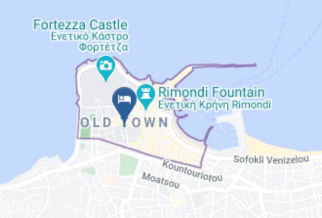 Rethimni - Casa Dei Delfini Maps