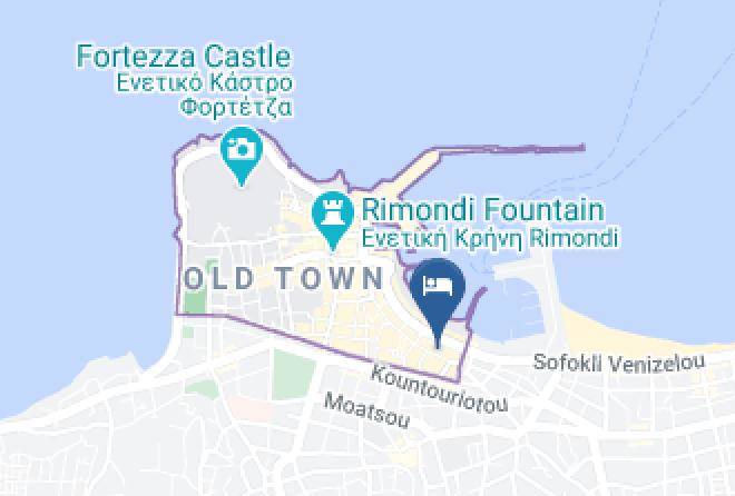 Rethimni - Casa Del Mare Maps