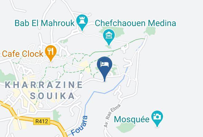 Chefchaouen - Casa Del Rio Maps
