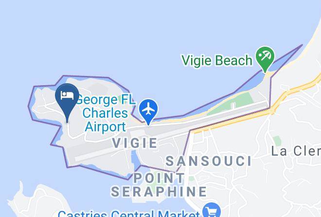 Vieux Fort - Casa Del Vega Maps