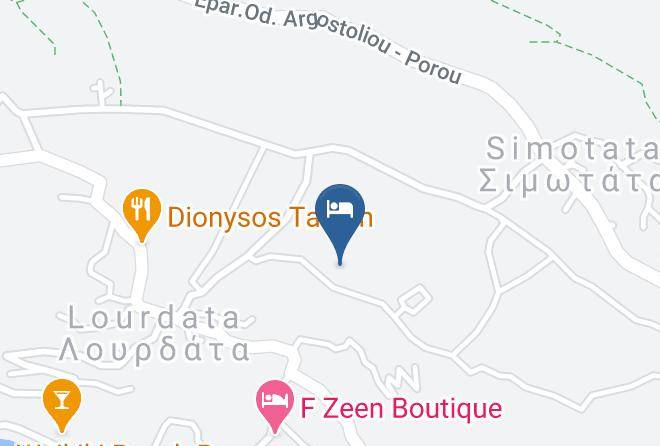 Kefallinia - Casa Di Luna Maps