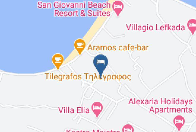 Levkas - Casa Di Varco Maps