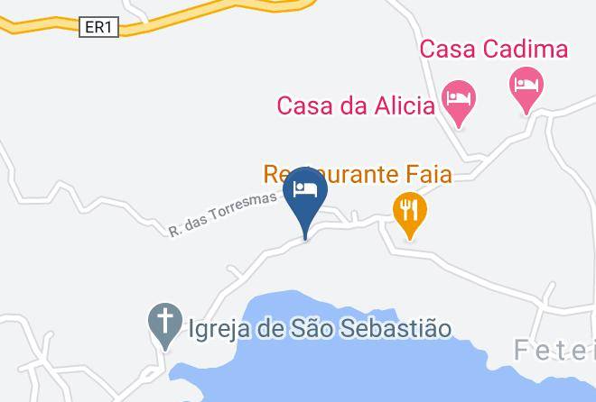 Lajes Do Pico - Okeano Azores Maps