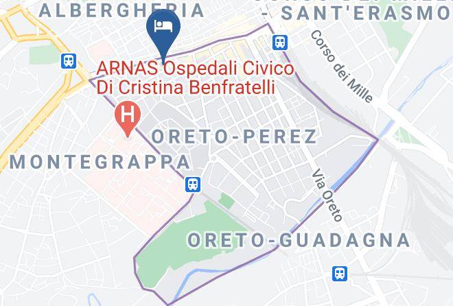 Palermo - B&b La Dimora Di Katiu' Maps