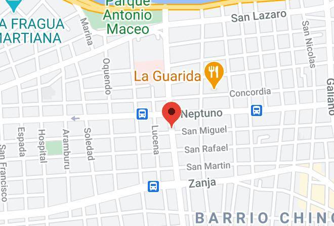 Centro Habana - Casa Don Miguel Maps