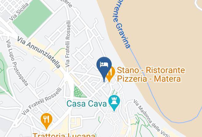 Casa Du Mattneer Map - Basilicata - Matera