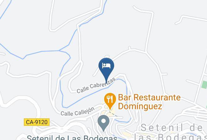 Casa Entre Rocas Setenil Karte - Andalusia - Cadiz