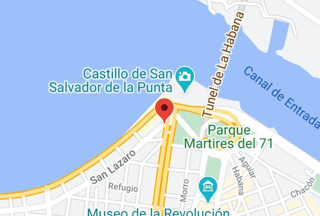 Centro Habana - Casa Evora Maps