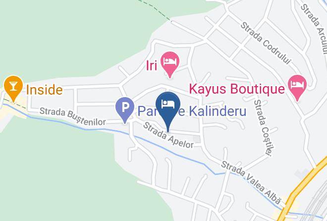 Busteni - Casa Frida Buteni Maps