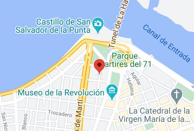La Habana Vieja - Casa Hilda Y Alejandro Maps