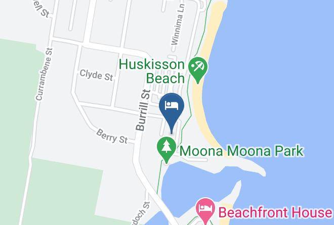 Shoalhaven - Huskisson Beach Bed And Breakfast Maps