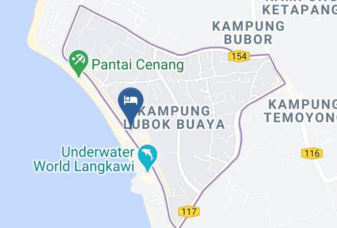 Langkawi - Hotel Adya Chenang Maps