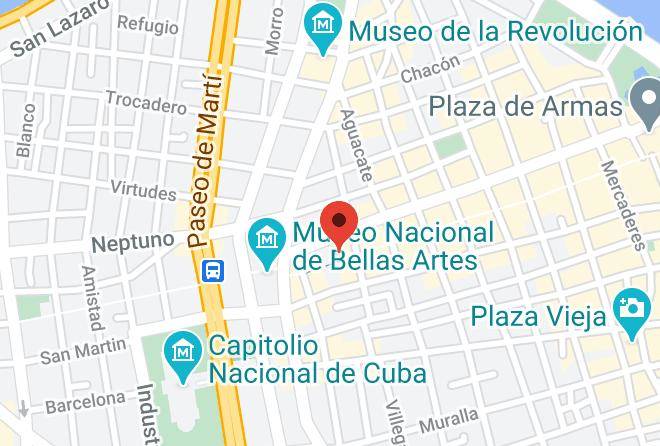 La Habana Vieja - Casa Ilsia Maps