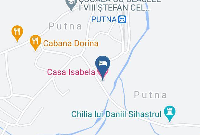 Putna - Casa Isabela Maps
