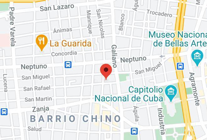 Centro Habana - Casa Israel Maps
