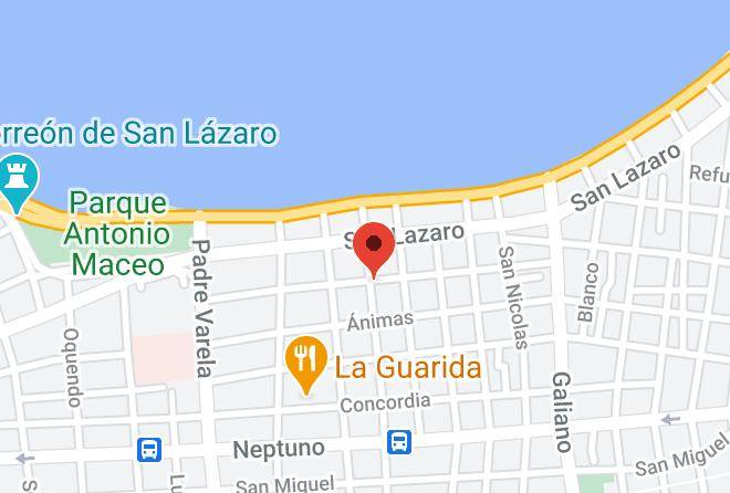 Centro Habana - Casa La Guantanamera Maps