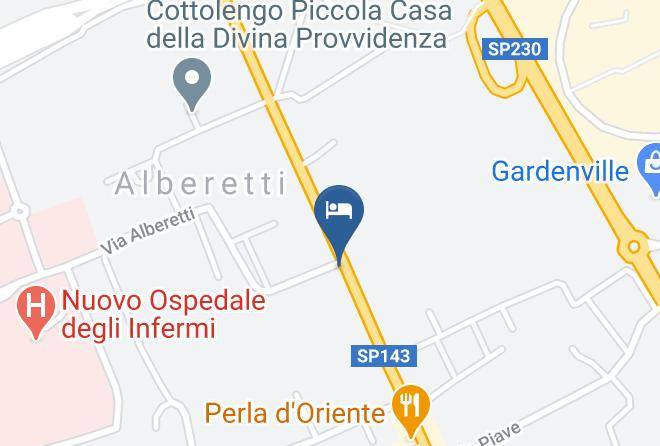 Biella - Albergo Cala Luna Maps