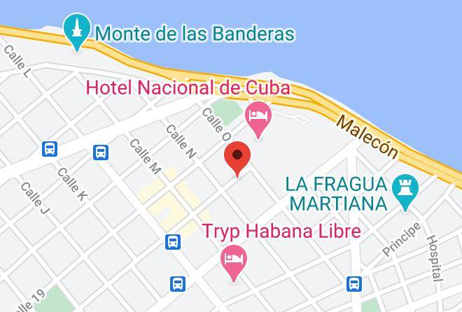 Plaza De La Revolucion - Casa Mami Vedado Maps