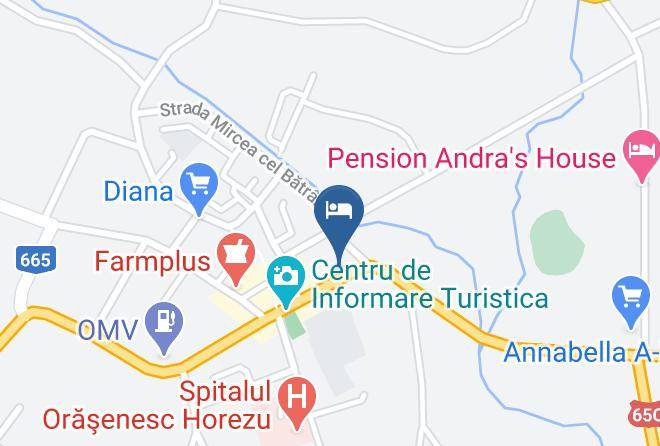 Horezu - Casa Marcea Maps