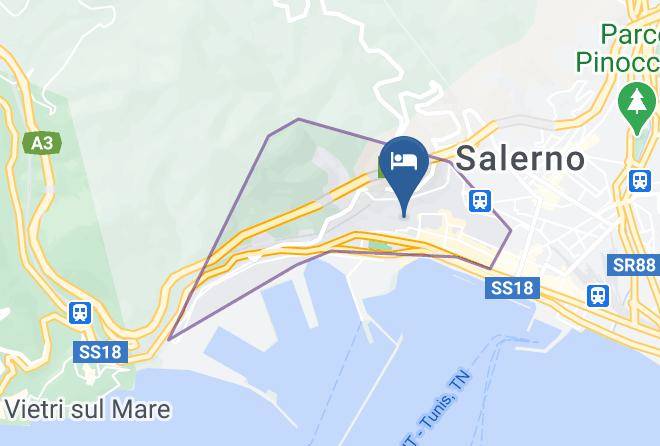 Salerno - B&b Salerno In Centro Bed And Breakfast Nel Centro Storico Di Salerno Maps