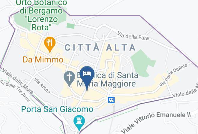 Casa Mario Lupo Map - Lombardy - Bergamo