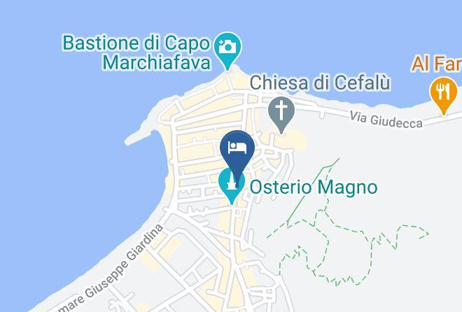 Palermo - Cefalu In Blu Maps