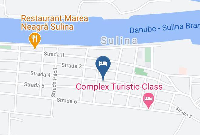 Sulina - Casa Maxim Maps