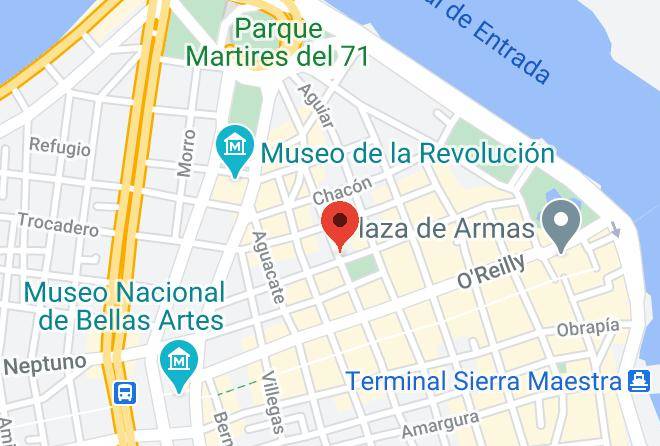 La Habana Vieja - Casa Medina Maps