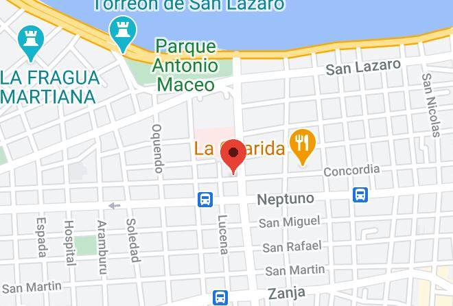 Centro Habana - Casa Papa Elio Maps