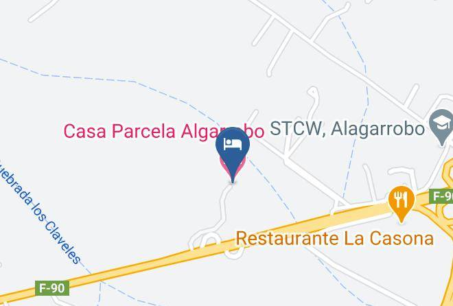 Casa Parcela Algarrobo Mapa - Valparaiso - San Antonio Province