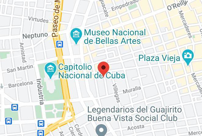 La Habana Vieja - Casa Particular Havana Maps
