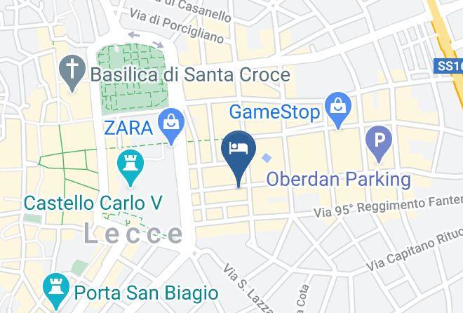 B&b Piazza 300mila Lecce Map