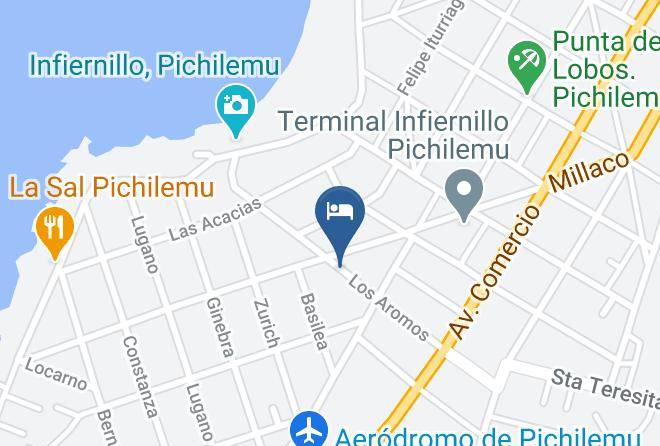 Cardenal Caro Province - Cabanas Carolina Maps