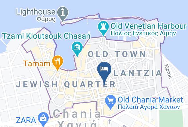 Khania - Casa Perla Suites Maps