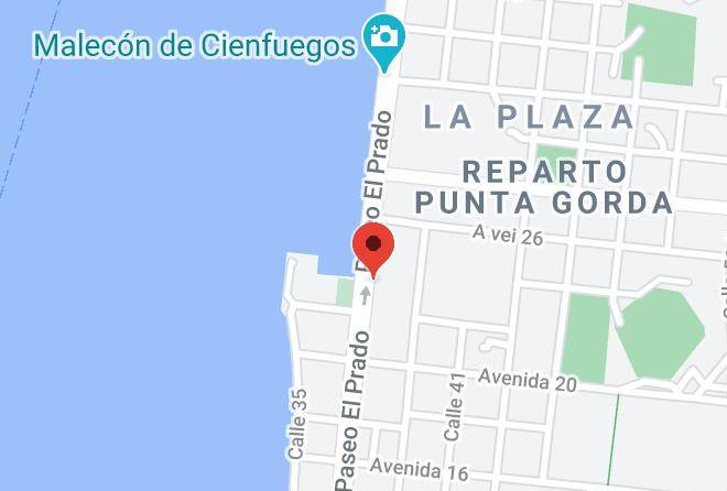 Cienfuegos - Casa Prado Maps