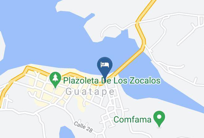 La Martinera Malecon Map