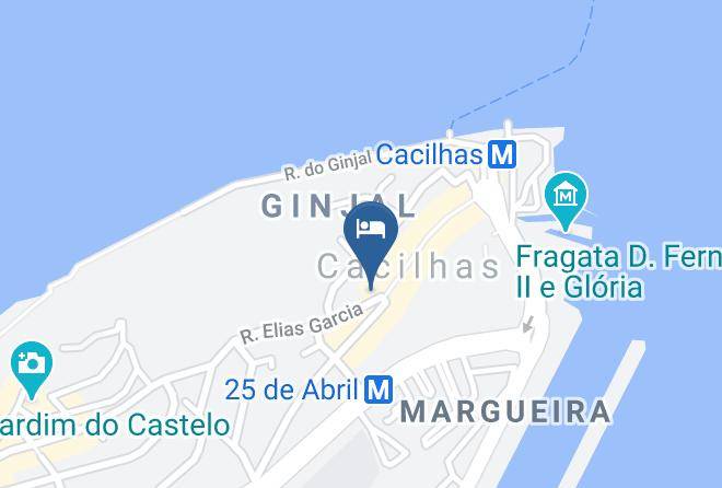 Casa Rene Charming Apartments Lisbon's Hidden Gem Karte - Setubal - Almada