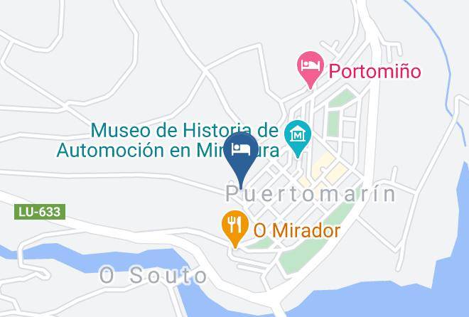 Lugo - Pension Perez Maps