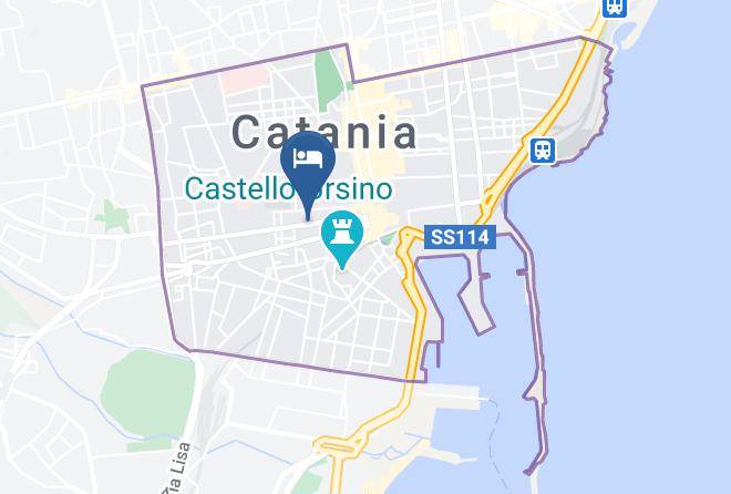 Catania - B&b Elmi Maps