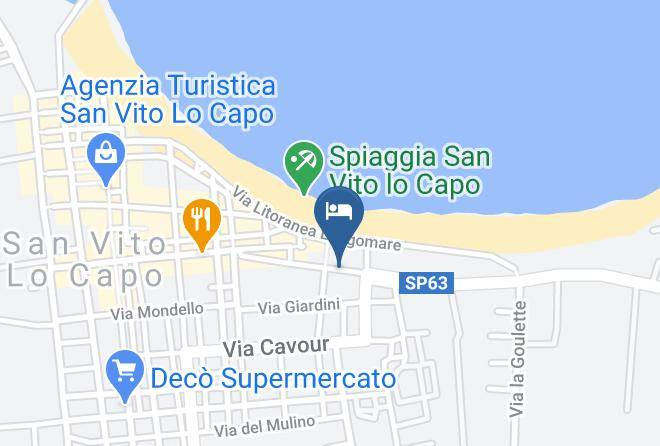 Trapani - Hotel Perla Gaia Maps
