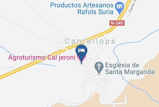 Barcelona - Agroturismo Cal Jeroni Maps