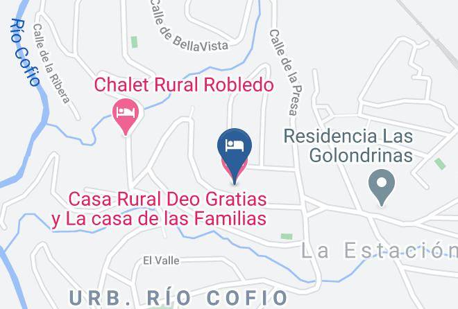 Casa Rural Deo Gratias Y La Casa De Las Familias Map - Community Of Madrid - Madrid