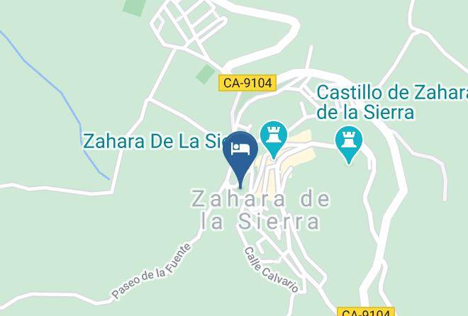 Casa Rural El Patio Carta Geografica - Andalusia - Cadiz