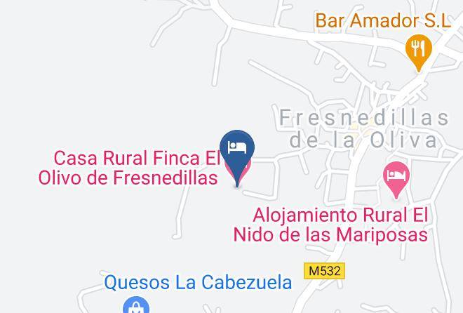 Casa Rural Finca El Olivo De Fresnedillas Map - Community Of Madrid - Madrid